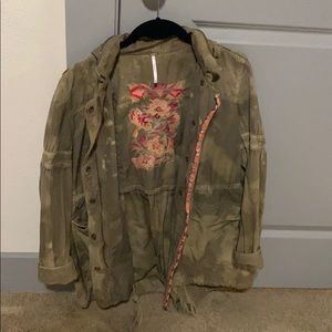 Hooded Free People Utility Jacket